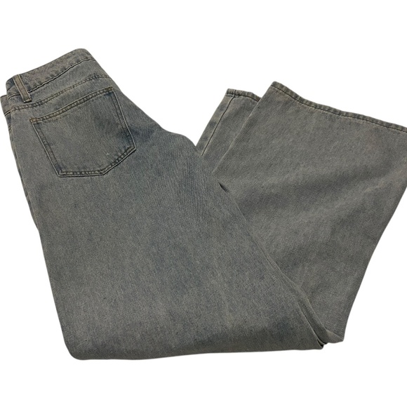 Edikted Light Wash Wide-Leg Jeans – Low/Medium Rise – Women’s XS - Picture 4 of 4